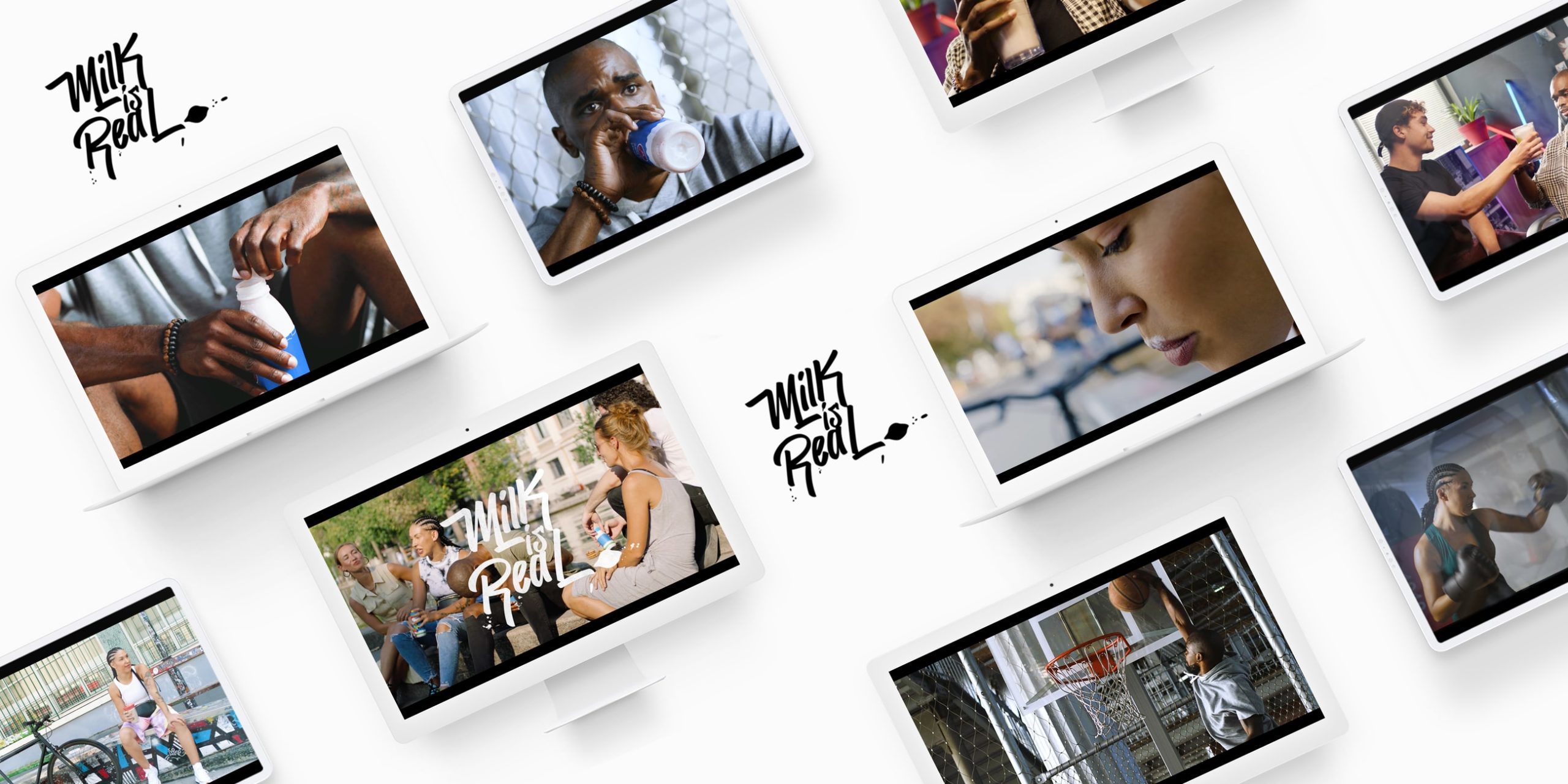 Mockup screens ecrans iMac et laptop video