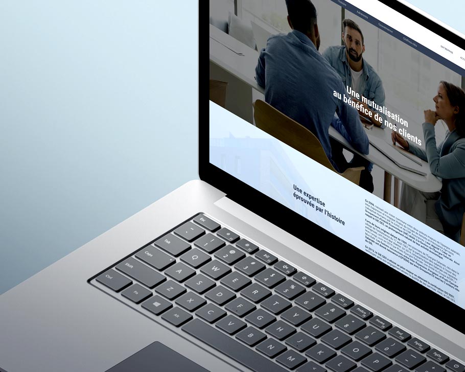 Eve Agency Paris - Digital Projet - Site vitrine Responsive GIE-GES